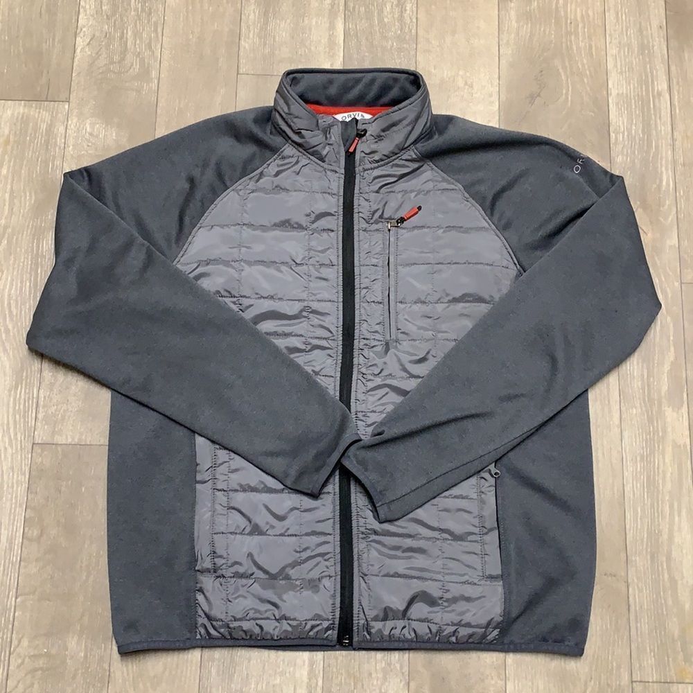 Mens Orvis Mixed Media  Lightweight Jacket